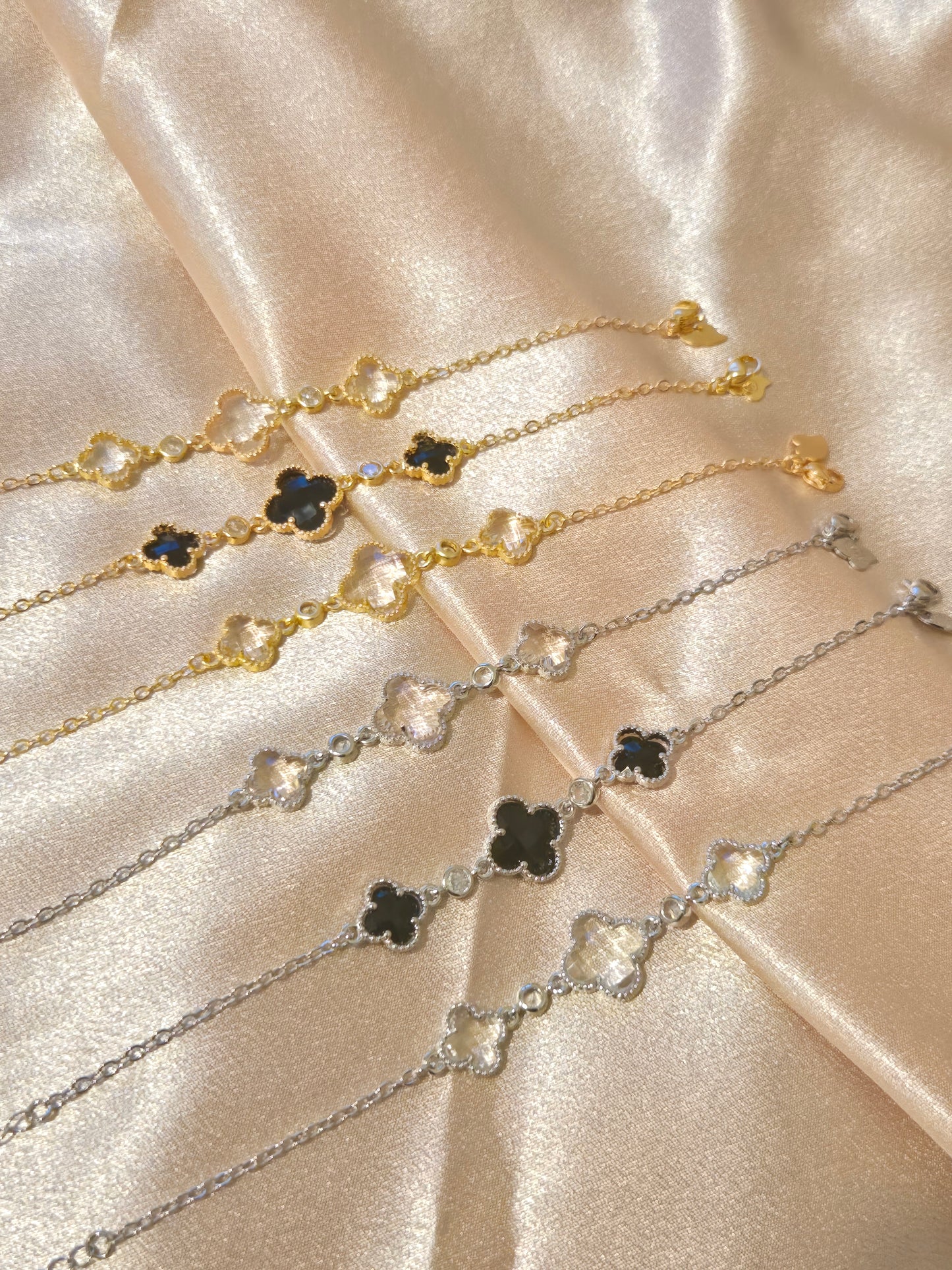 BERRY Crystal Bracelets - Stainless Steel