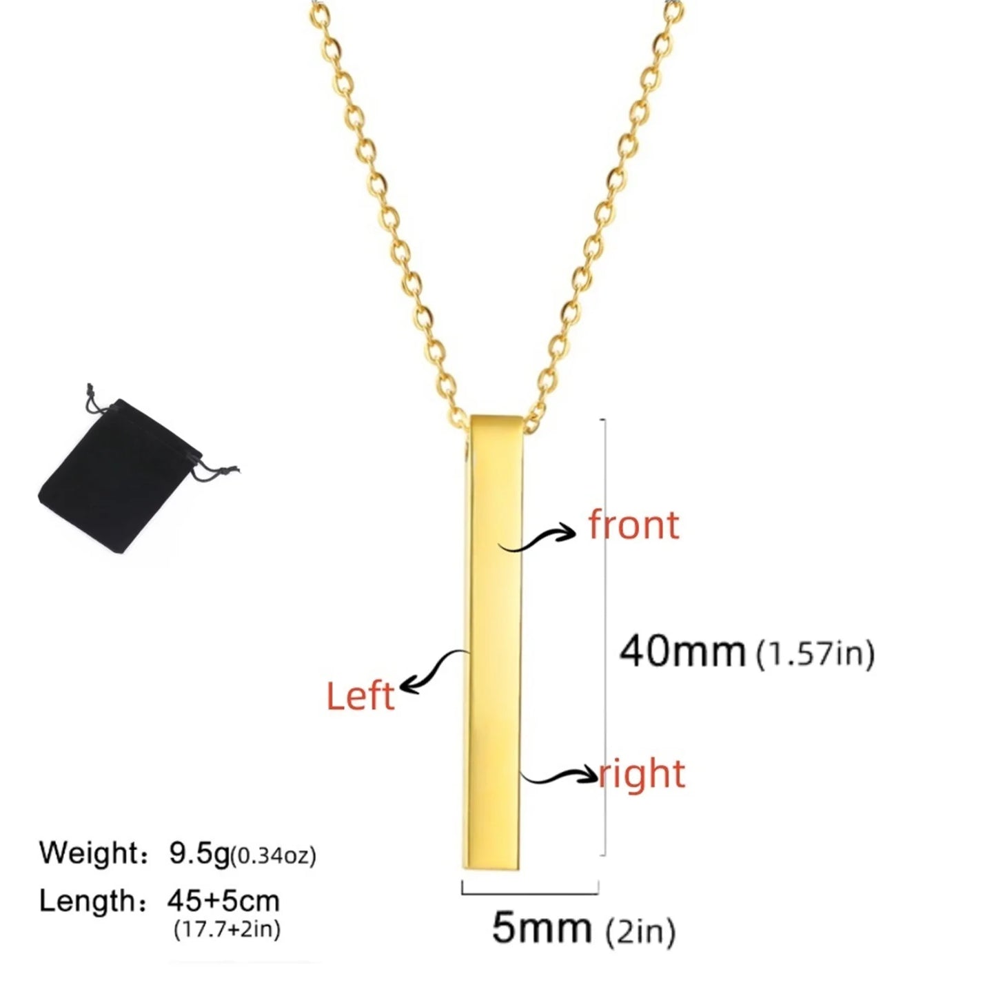 SAFA Cube Necklace