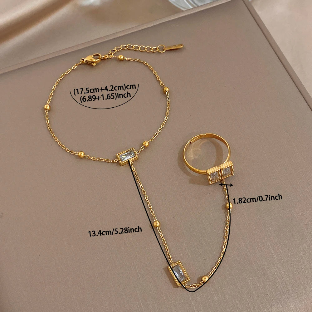 Amaya Finger Chain Bracelet