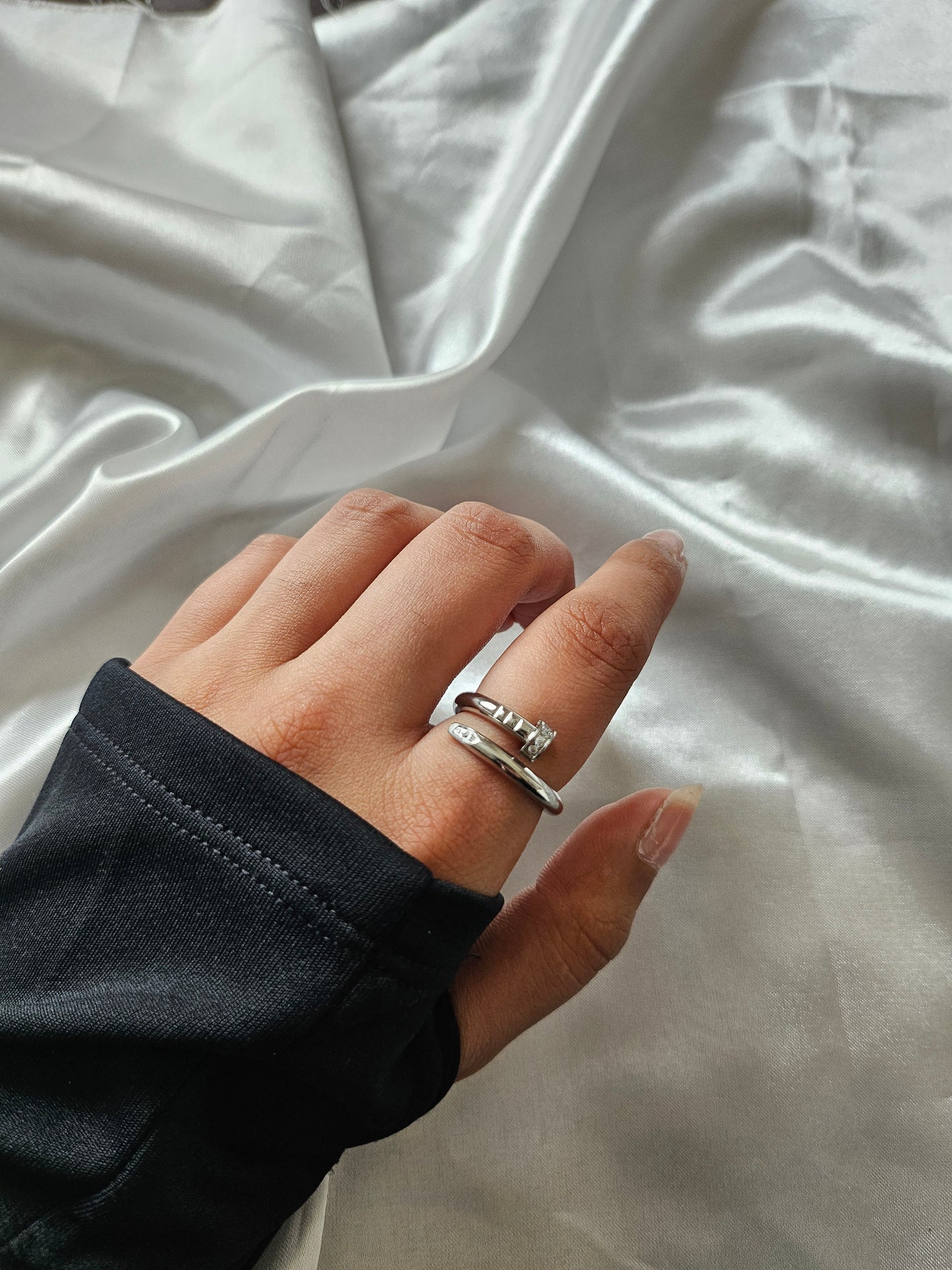NORA Nail Rings - Stainless Steel