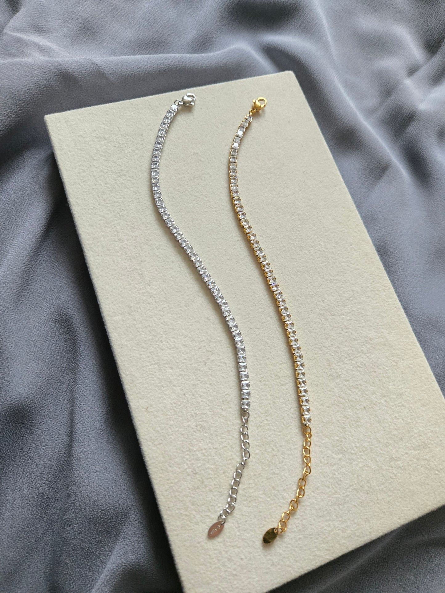 COCO Tennis Bracelets - Stainless Steel