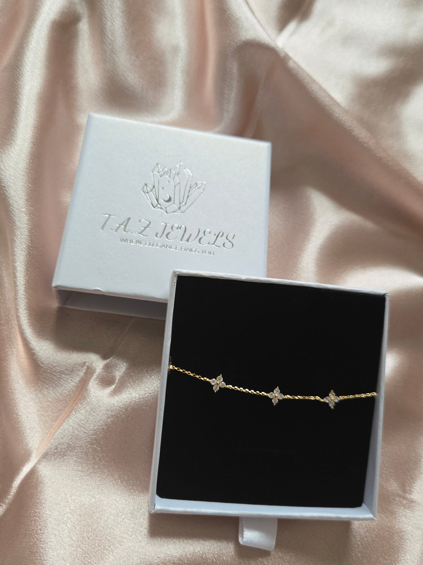 ASTRA Gold Thin Bracelet - 925 Sterling Silver