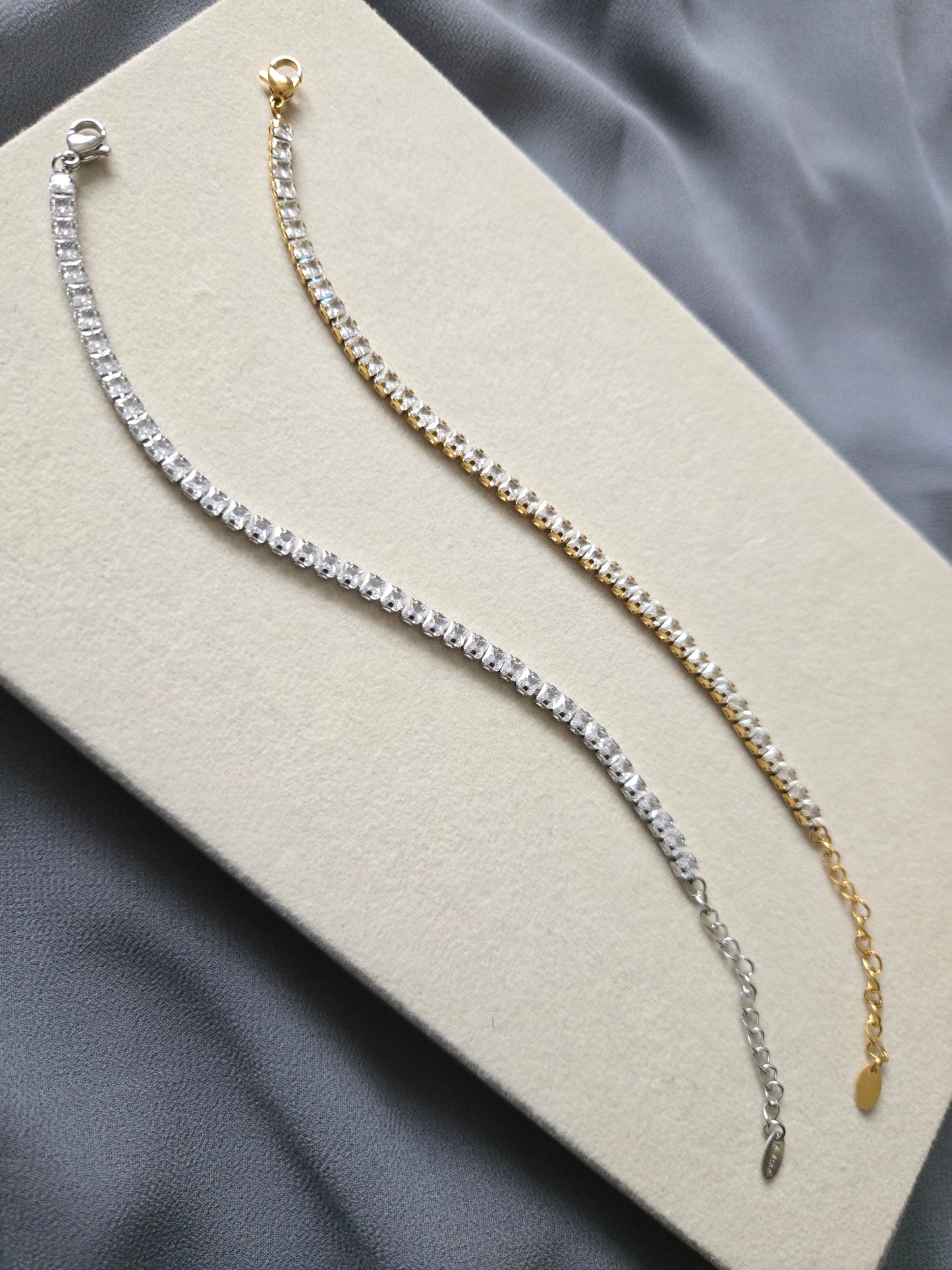 COCO Tennis Bracelets - Stainless Steel