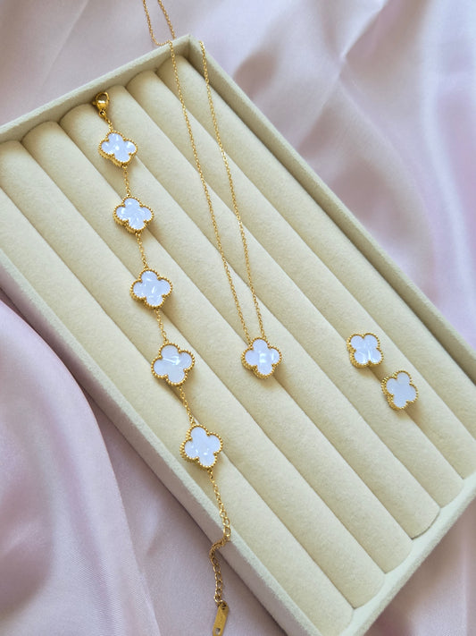 TULIP 15mm Flower Set - 18K Gold Plated