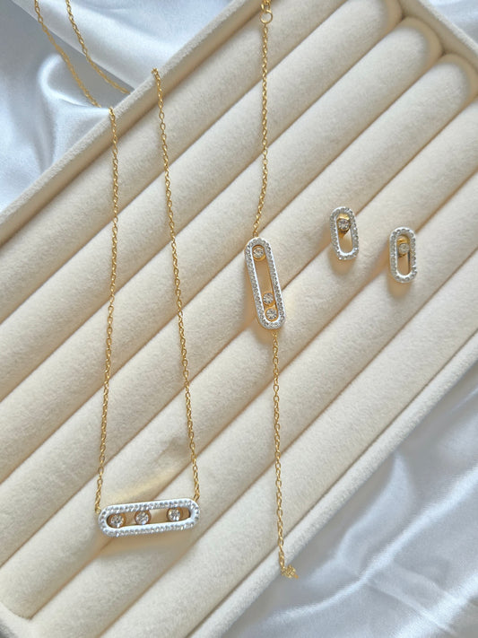 MELLISA Set - Gold - Stainless Steel