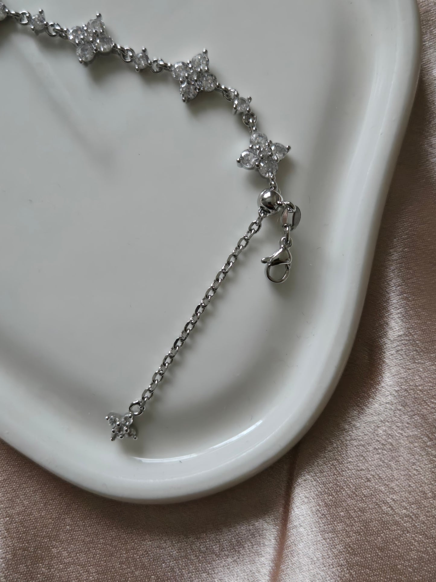 ARISSA Crystal Bracelet - Stainless Steel