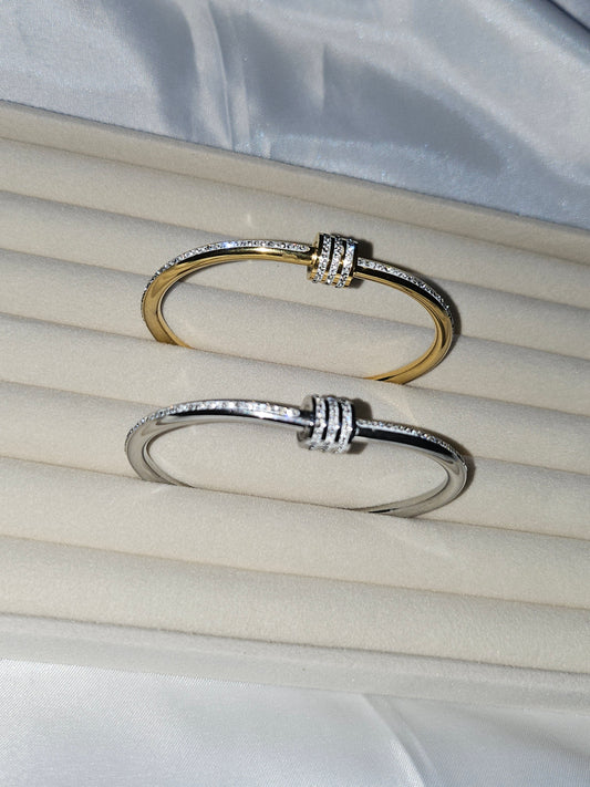 SARA Bangle - Stainless Steel