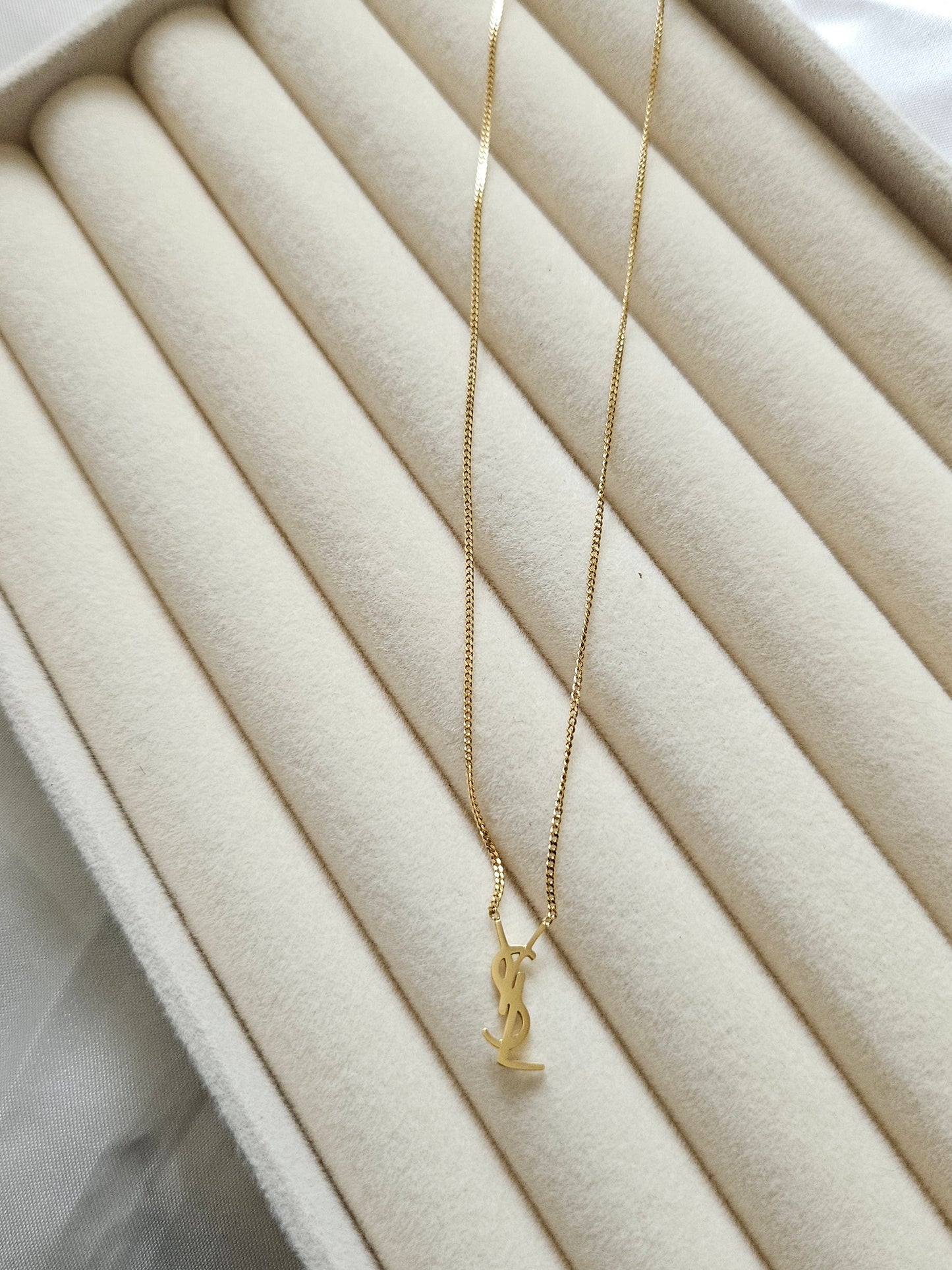 Rose Gold Thin Chained Necklace- 18K Gold Plated