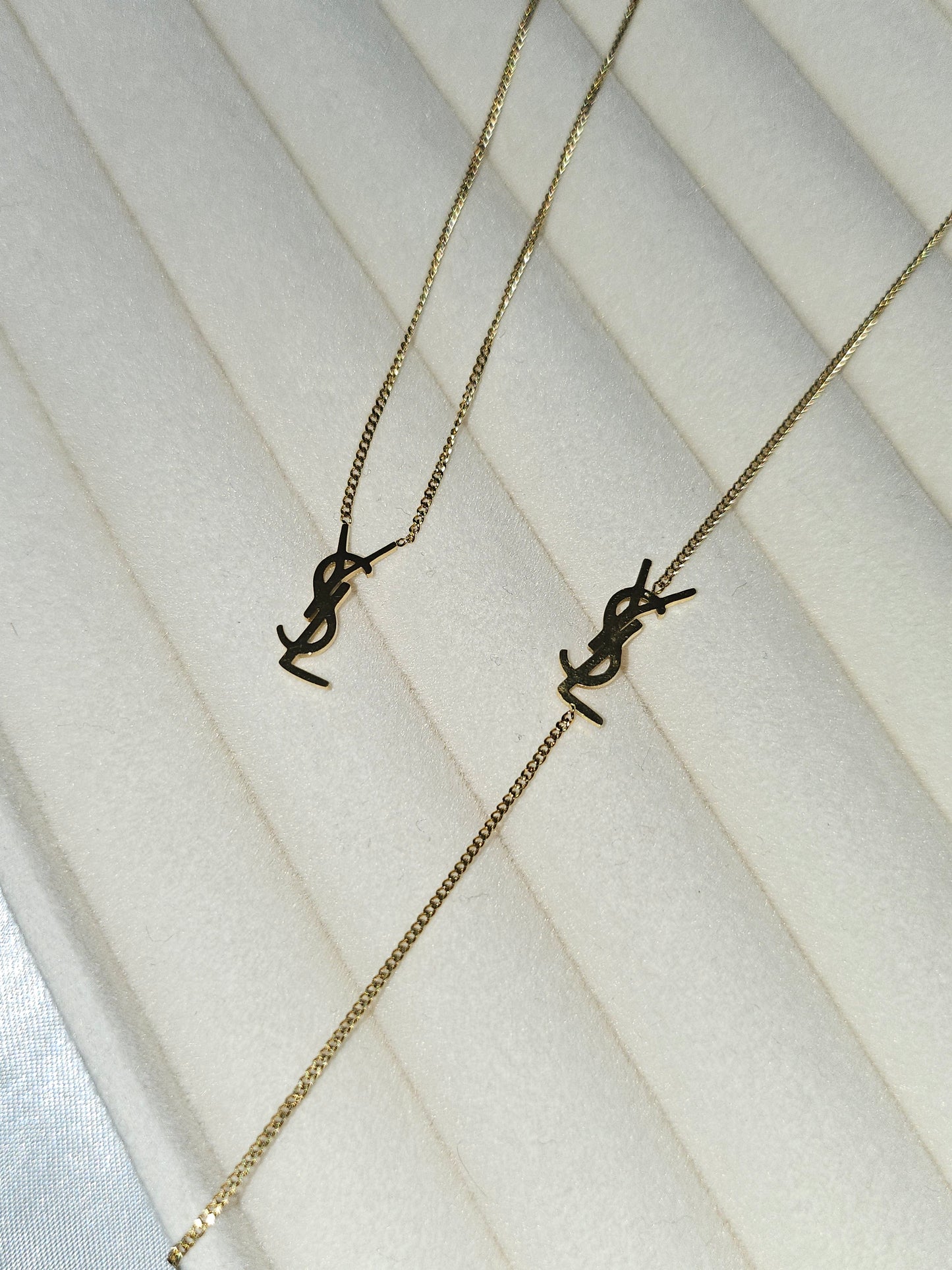 Rose Gold Thin Chained Necklace- 18K Gold Plated