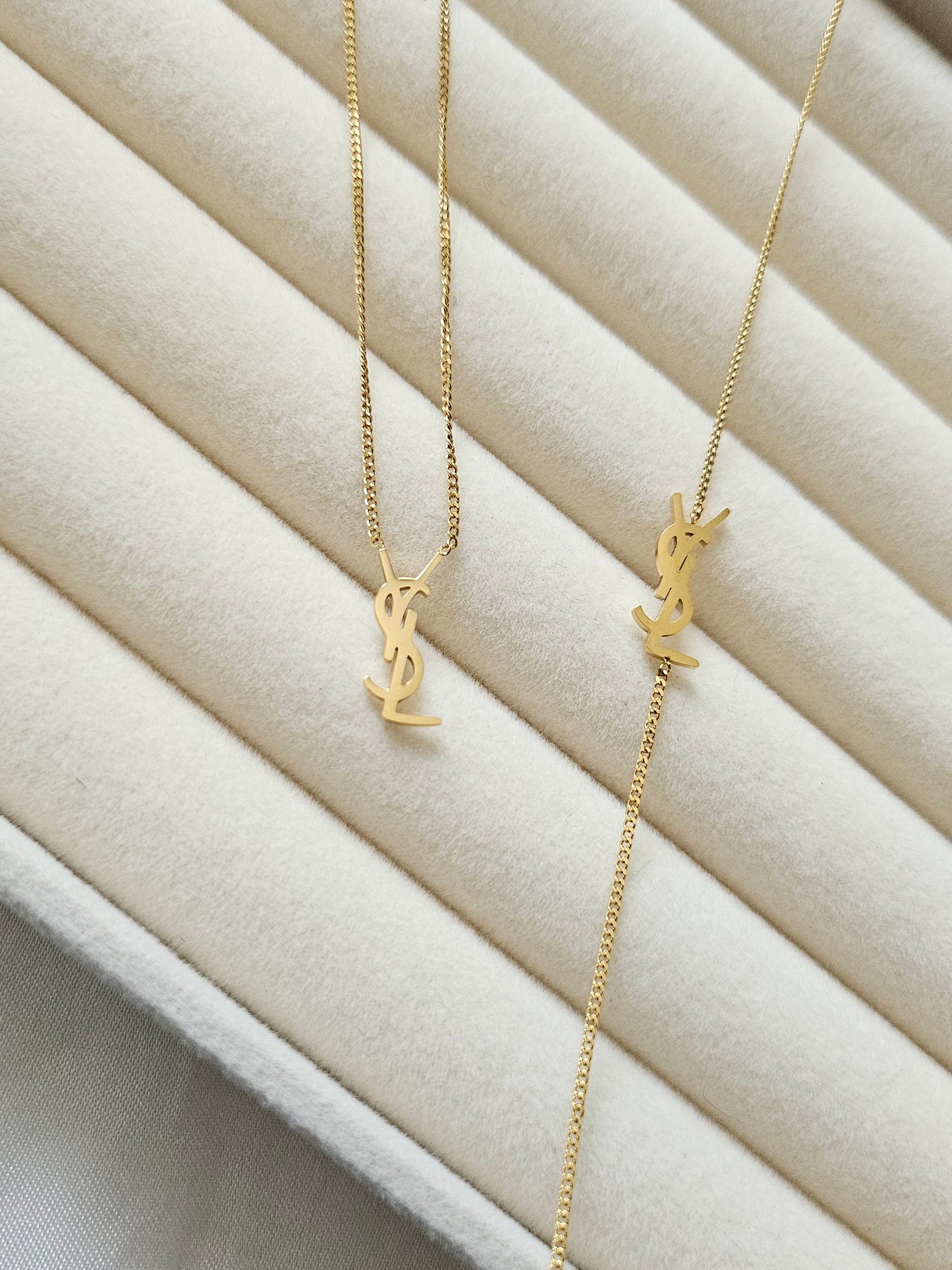 Rose Gold Thin Chained Necklace- 18K Gold Plated