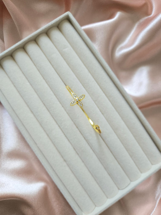 HANA Cuff -18K Gold Plated