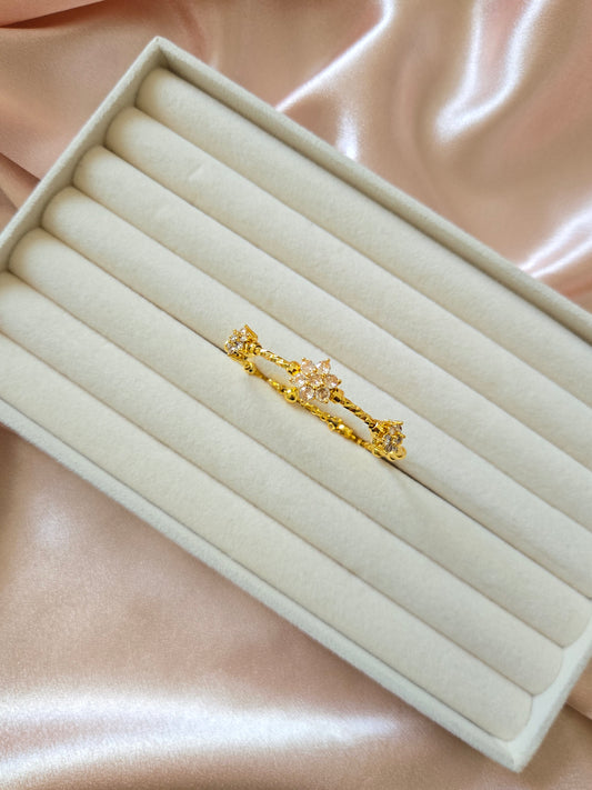 FLORA Bangle - 18K Gold Plated