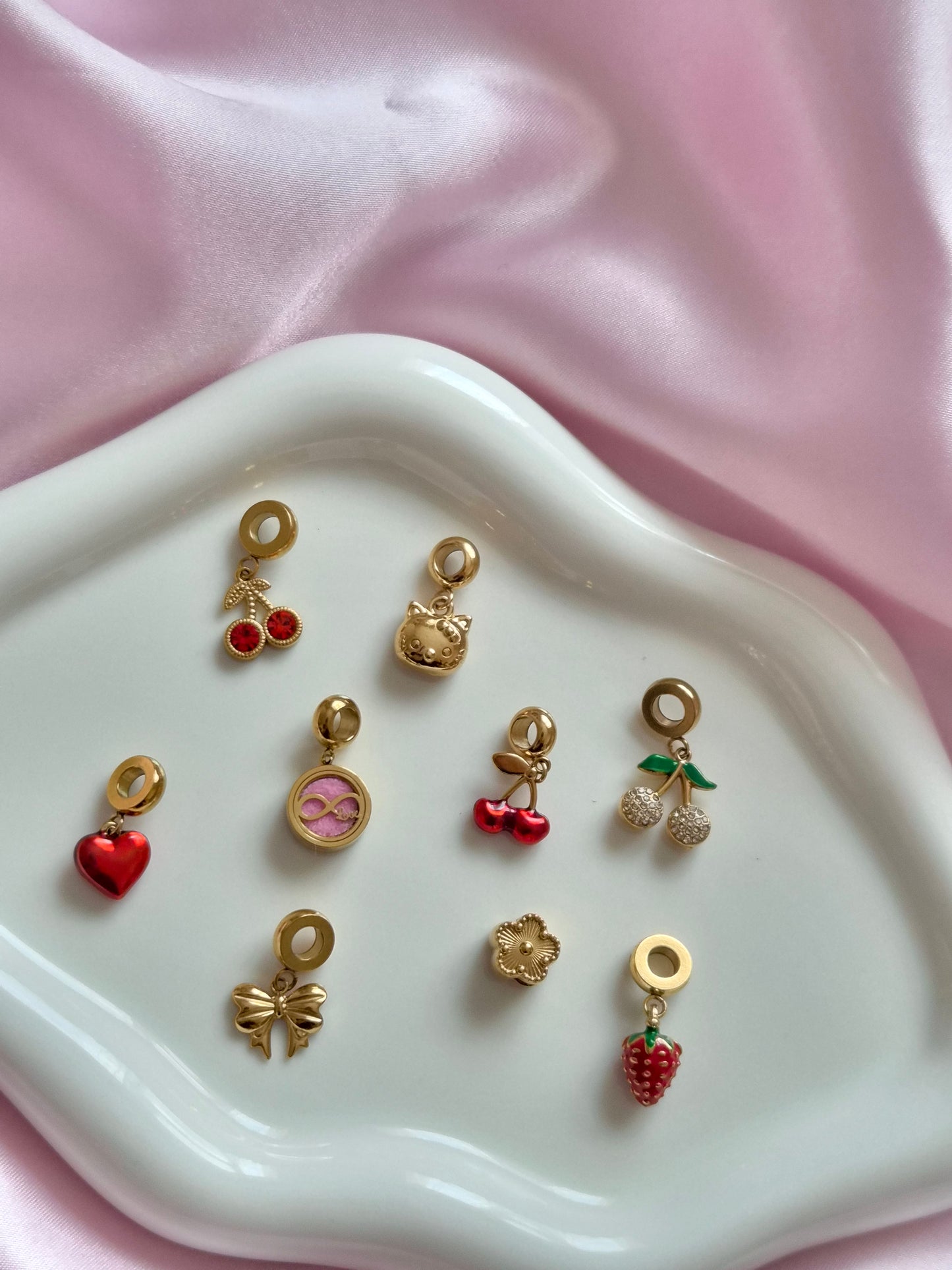PEARL Charms - Stainless Steel