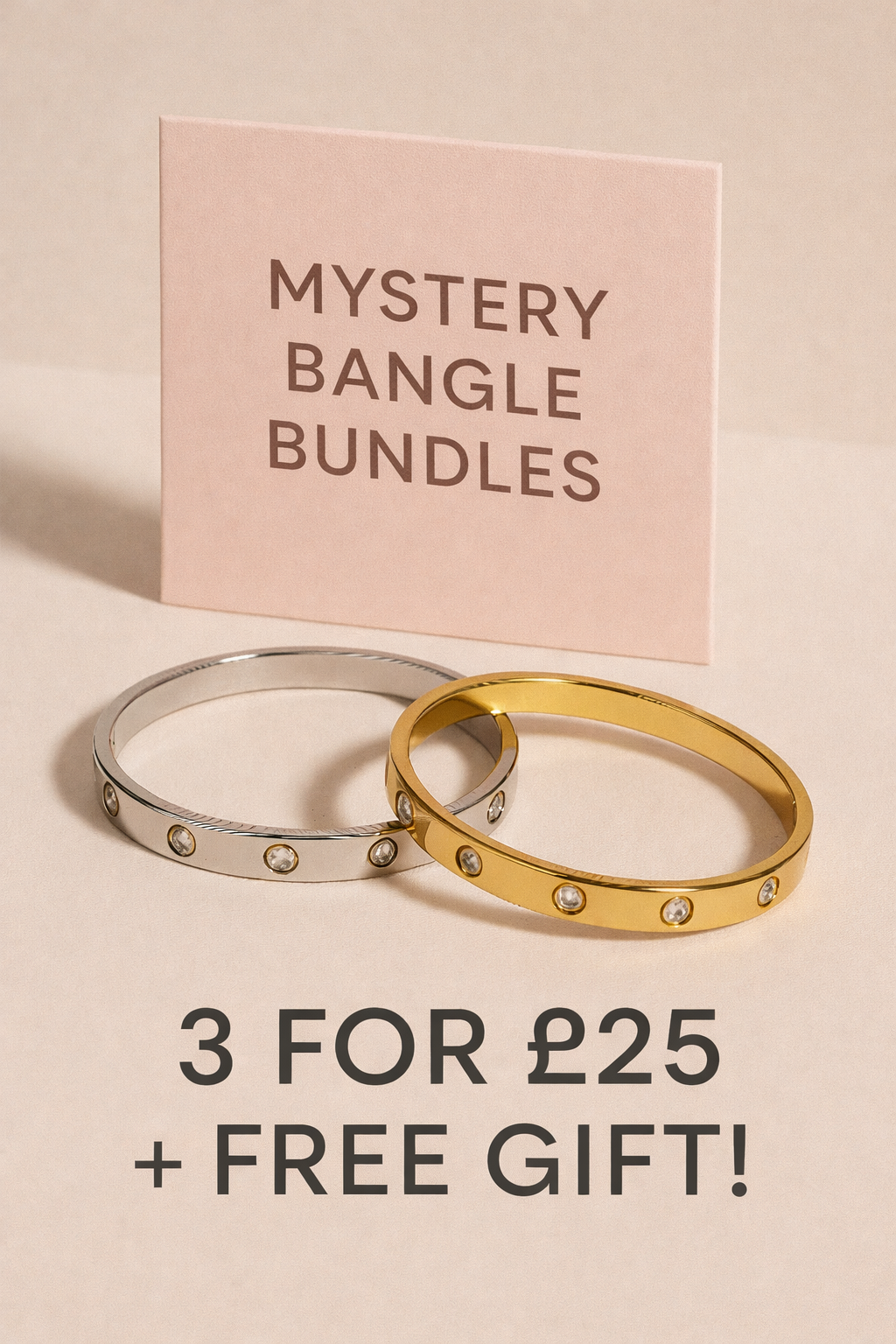 Mystery Bangle Bundle - Gold & Silver