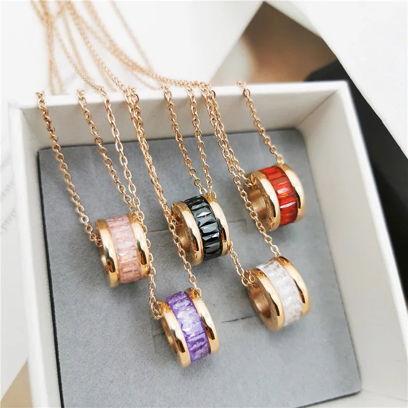 BALA Ring Necklace 18K Gold Plated