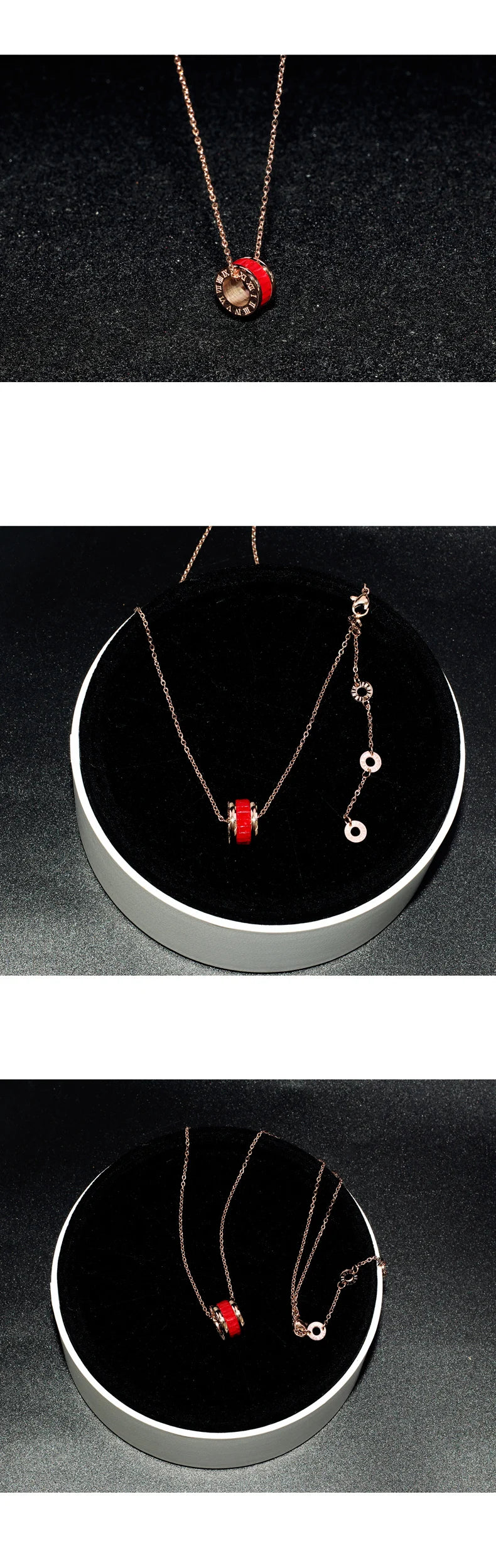 BALA Ring Necklace 18K Gold Plated