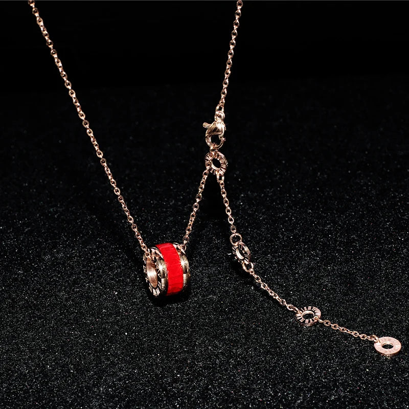 BALA Ring Necklace 18K Gold Plated