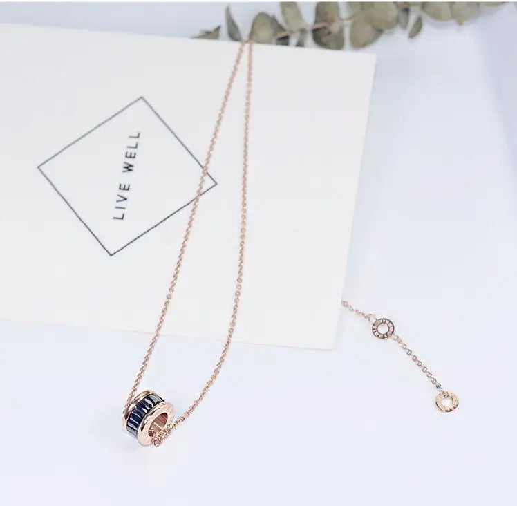 BALA Ring Necklace 18K Gold Plated