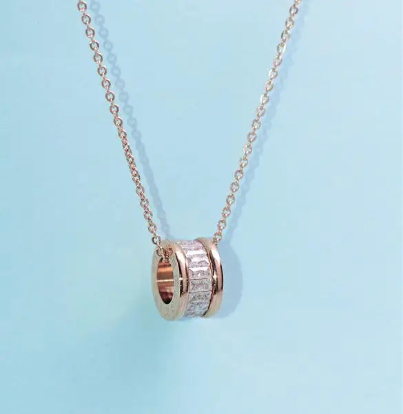 BALA Ring Necklace 18K Gold Plated