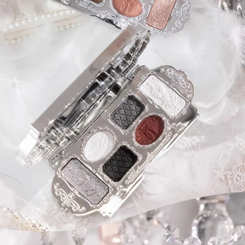 Flower Knows black Swan Ballet Eyeshadow Palette