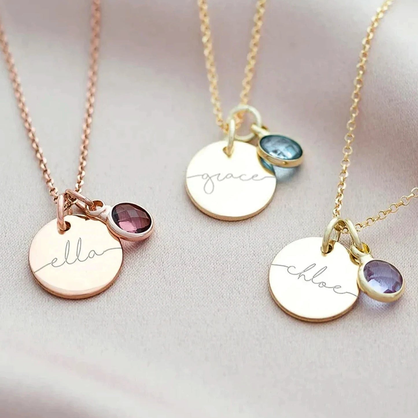 AMEERA Birthstone Custom Necklace