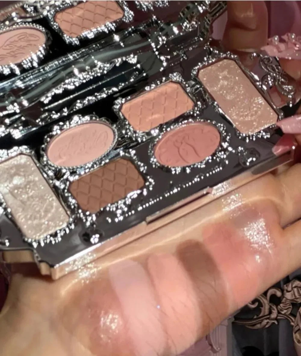 Flower Knows black Swan Ballet Eyeshadow Palette