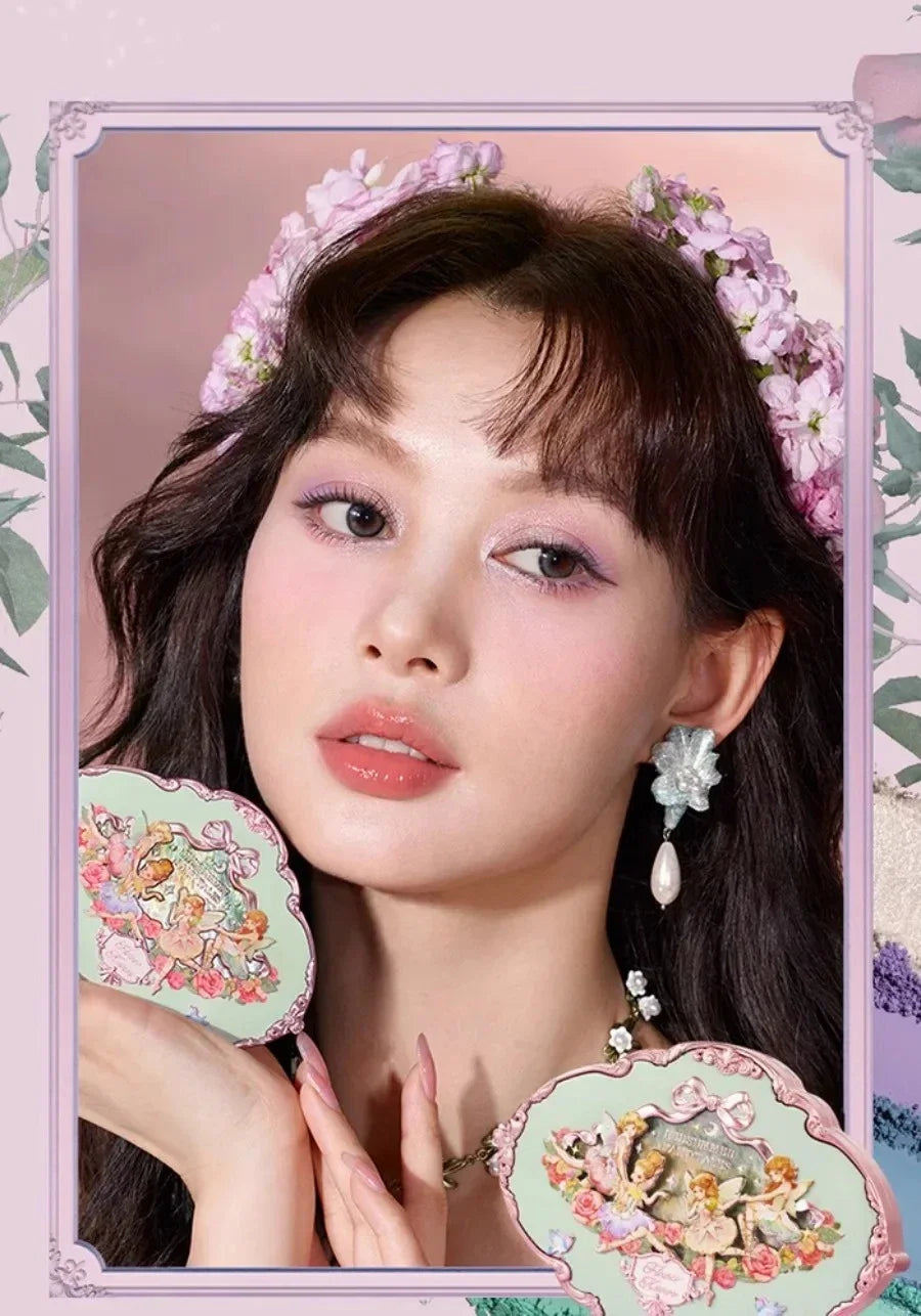 Flower Knows black Swan Ballet Eyeshadow Palette