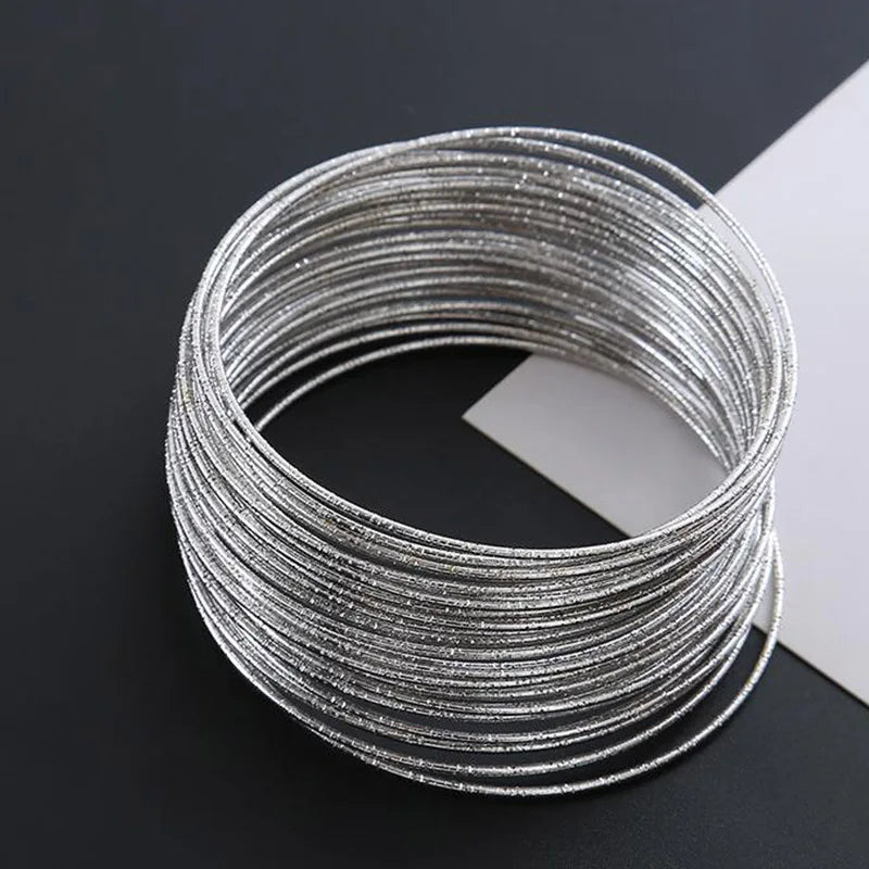 ZARIA 30-Piece Textured Bangle Set