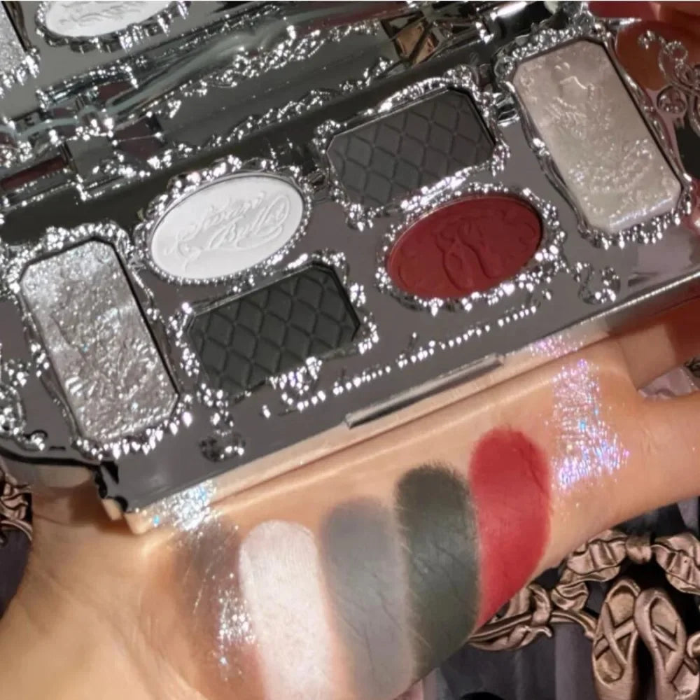 Flower Knows black Swan Ballet Eyeshadow Palette