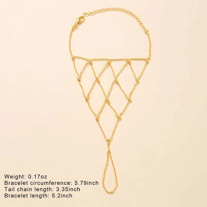 Aurelia Finger Chain Bracelet