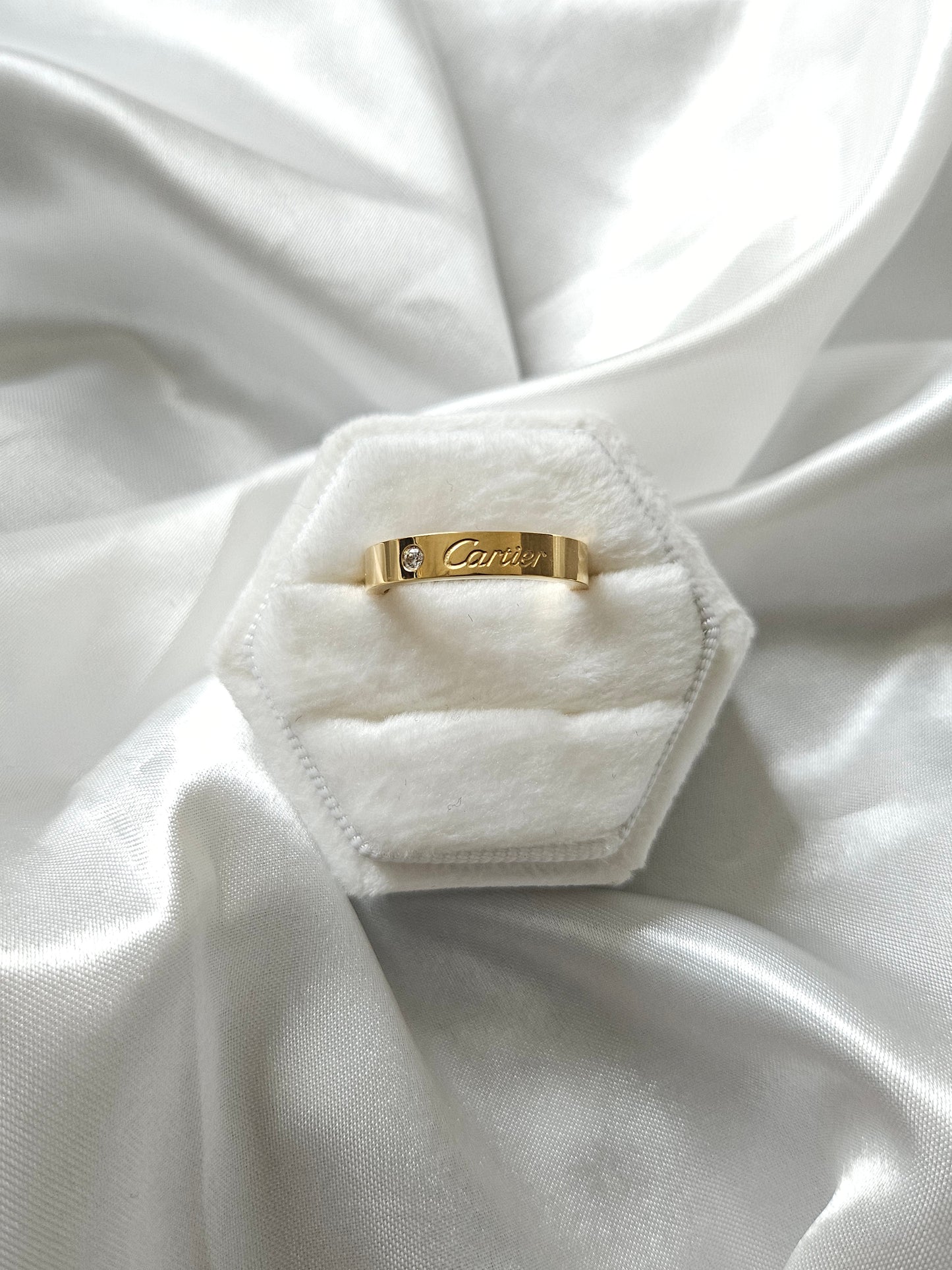 SIENNA Gold & Silver Jewel Band Rings - Stainless Steel