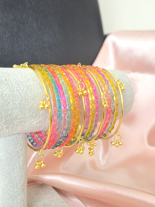 HAWA Kashmiri Bangles - Rainbow