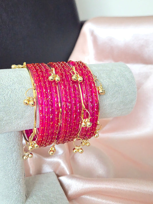 HAWA Kashmiri Bangles - Pink