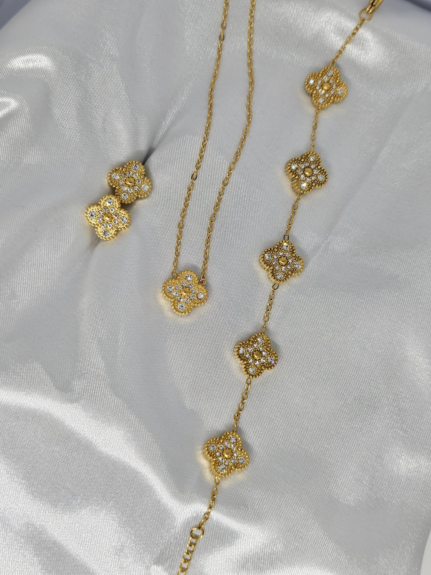 TIMELESS 18K Gold Plated Set - Gold & Silver