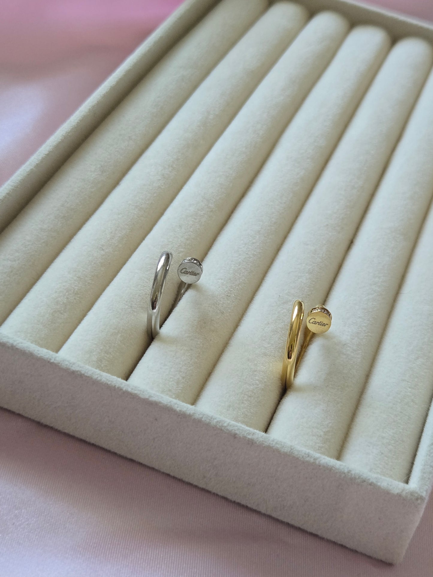 NORA Nail Rings - Stainless Steel